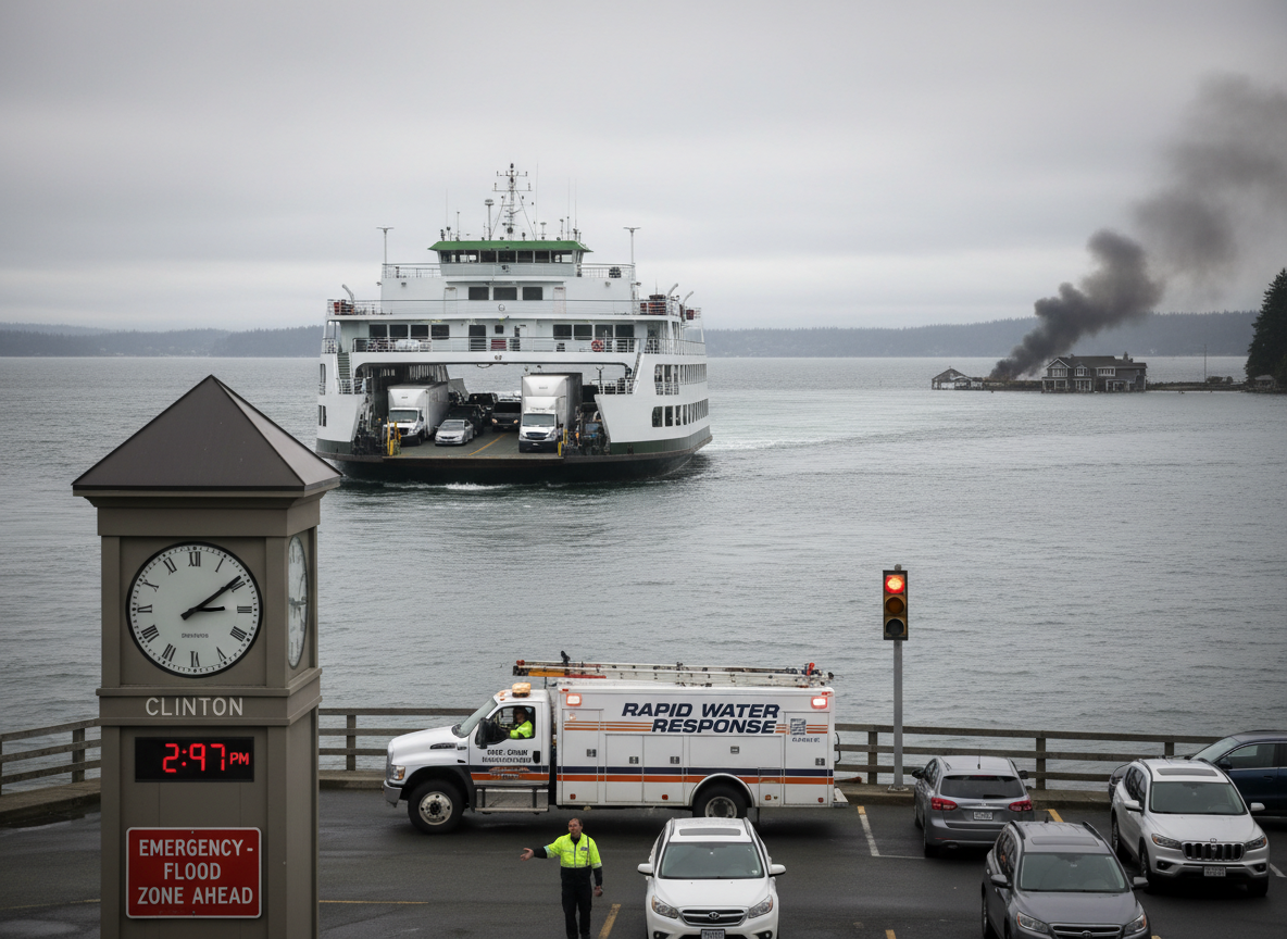 How Ferry Delays Can Impact Emergency Water Response Times in Clinton