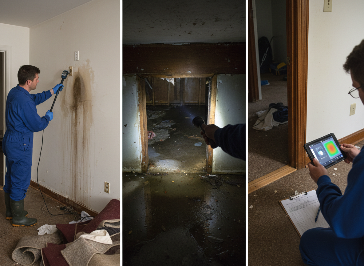 Step-by-Step Guide to Checking for Moisture After a Clinton Flood