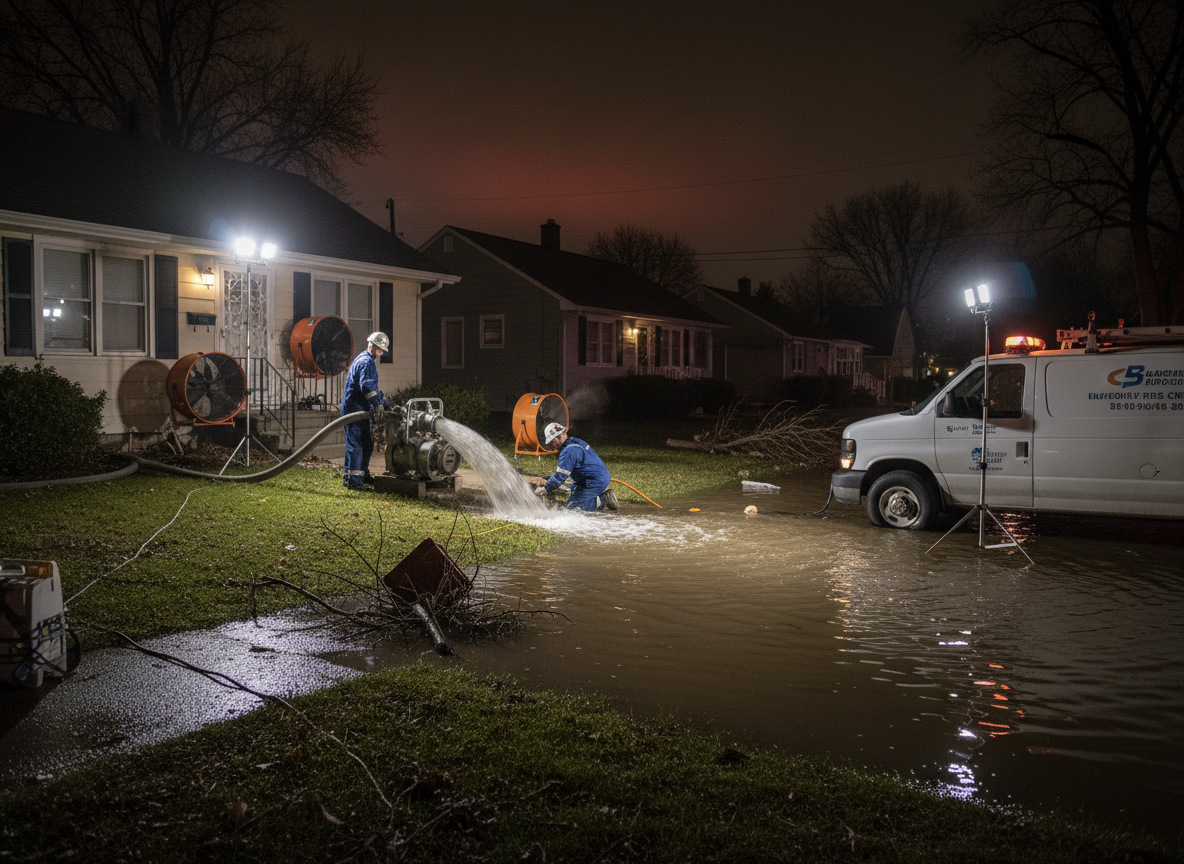 Water Damage Restoration in Everett